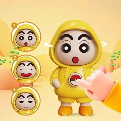 MustGrab™ Shinchan Face Changing Keychain(Pack of 2)