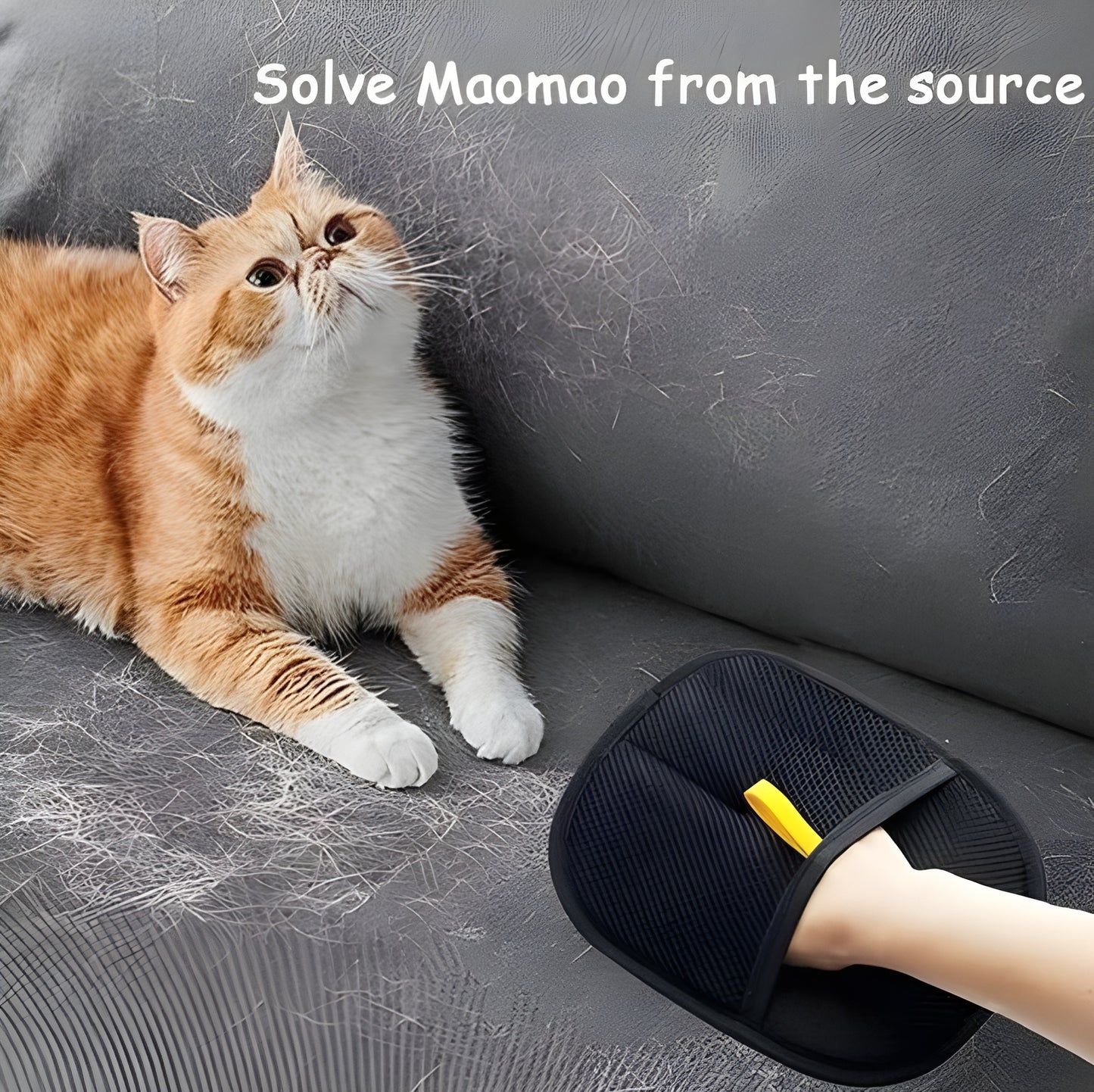 MustGrab™ – Magic Pet Hair Remover Gloves (BUY 1 GET 1 FREE)
