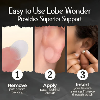 Premium Earlobe Support Patches (150 PCS)