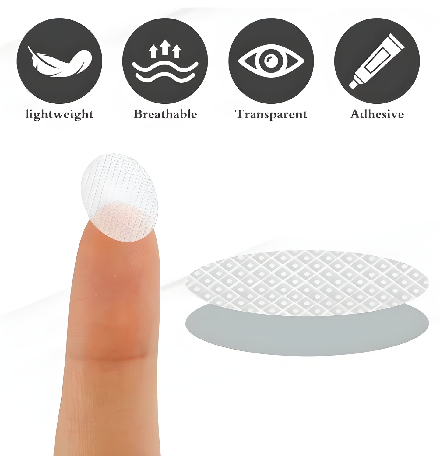 Premium Earlobe Support Patches (150 PCS)