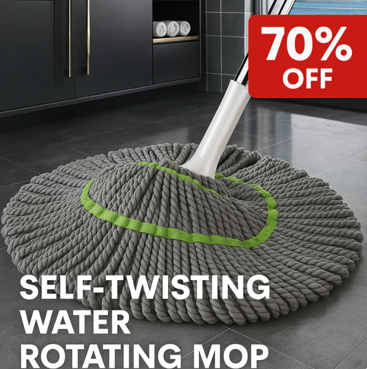 Self-twisting Water Rotating Mop